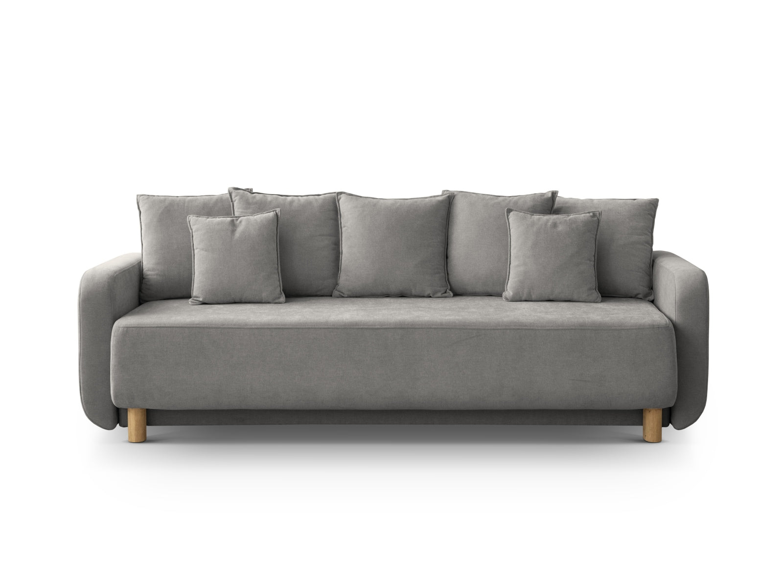 Elen Sofa mit Schlaffunktion und Stauraum 3 Sitzer in Grey präsentiert im Onlineshop von KAQTU Design AG. Bettsofa ist von Micadoni