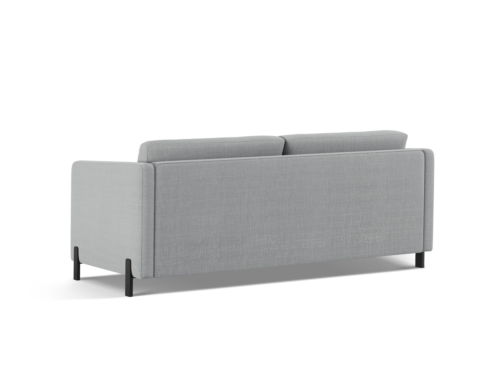 Elegantes hellgraues 3-Sitzer Sofa Gloria von Micadoni, ideal für Wohnräume und Gästezimmer, mit komfortabler Schlaffunktion.
