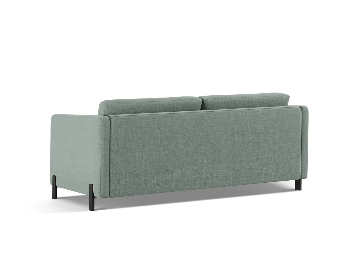 Gloria Sofa mit Schlaffunktion 3 Sitzer in Mint-Bjorn präsentiert im Onlineshop von KAQTU Design AG. Bettsofa ist von Micadoni
