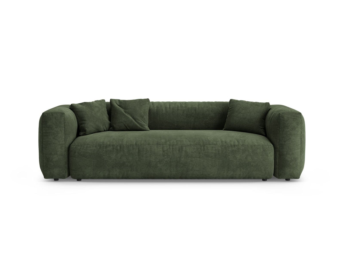 3-Sitzer Sofa mit Schlaffunktion Martina in Green-Vogue präsentiert im Onlineshop von KAQTU Design AG. Bettsofa ist von Micadoni