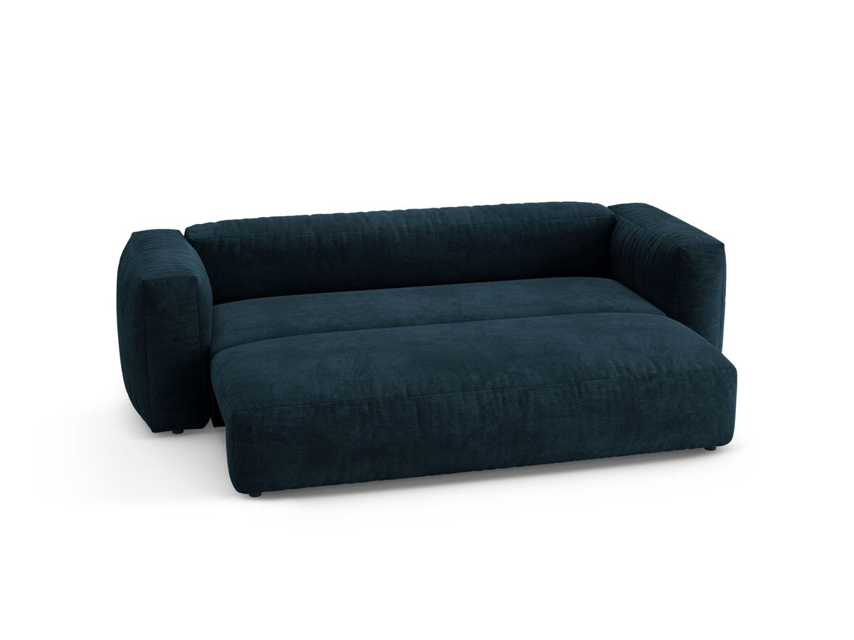 3-Sitzer Sofa mit Schlaffunktion Martina in Deep Petrol-Vogue präsentiert im Onlineshop von KAQTU Design AG. Bettsofa ist von Micadoni