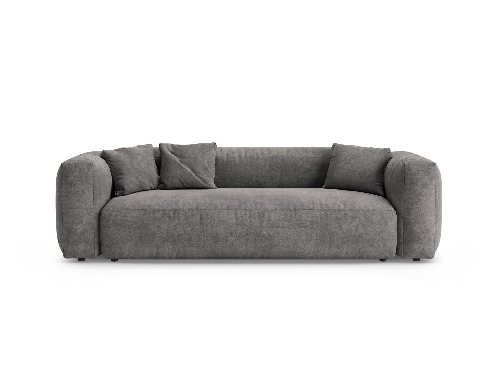 3-Sitzer Sofa mit Schlaffunktion Martina in Grey-Vogue präsentiert im Onlineshop von KAQTU Design AG. Bettsofa ist von Micadoni