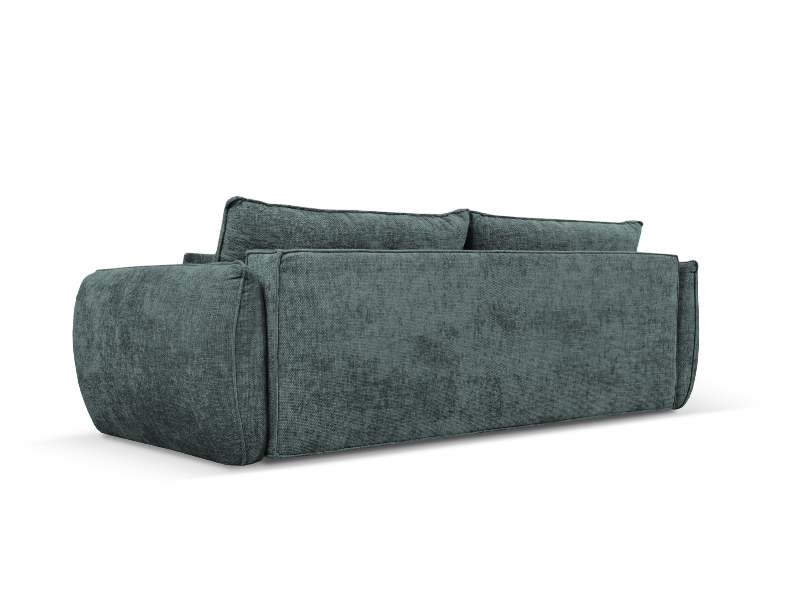Entdecken Sie das Kaelle Sofa von Micadoni: Ein stilvolles 3-Sitzer Sofa mit Schlaffunktion und Stauraum, ideal für kleine Räume.
