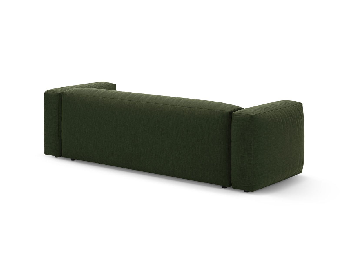 3-Sitzer Sofa mit Schlaffunktion Martina in Green-Boston präsentiert im Onlineshop von KAQTU Design AG. Bettsofa ist von Micadoni