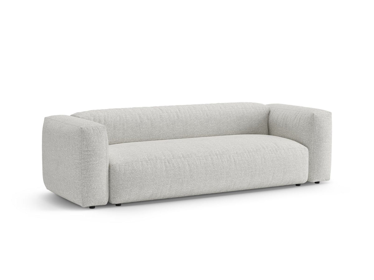 3-Sitzer Sofa mit Schlaffunktion Martina in Grey Beige Melange-Monet präsentiert im Onlineshop von KAQTU Design AG. Bettsofa ist von Micadoni