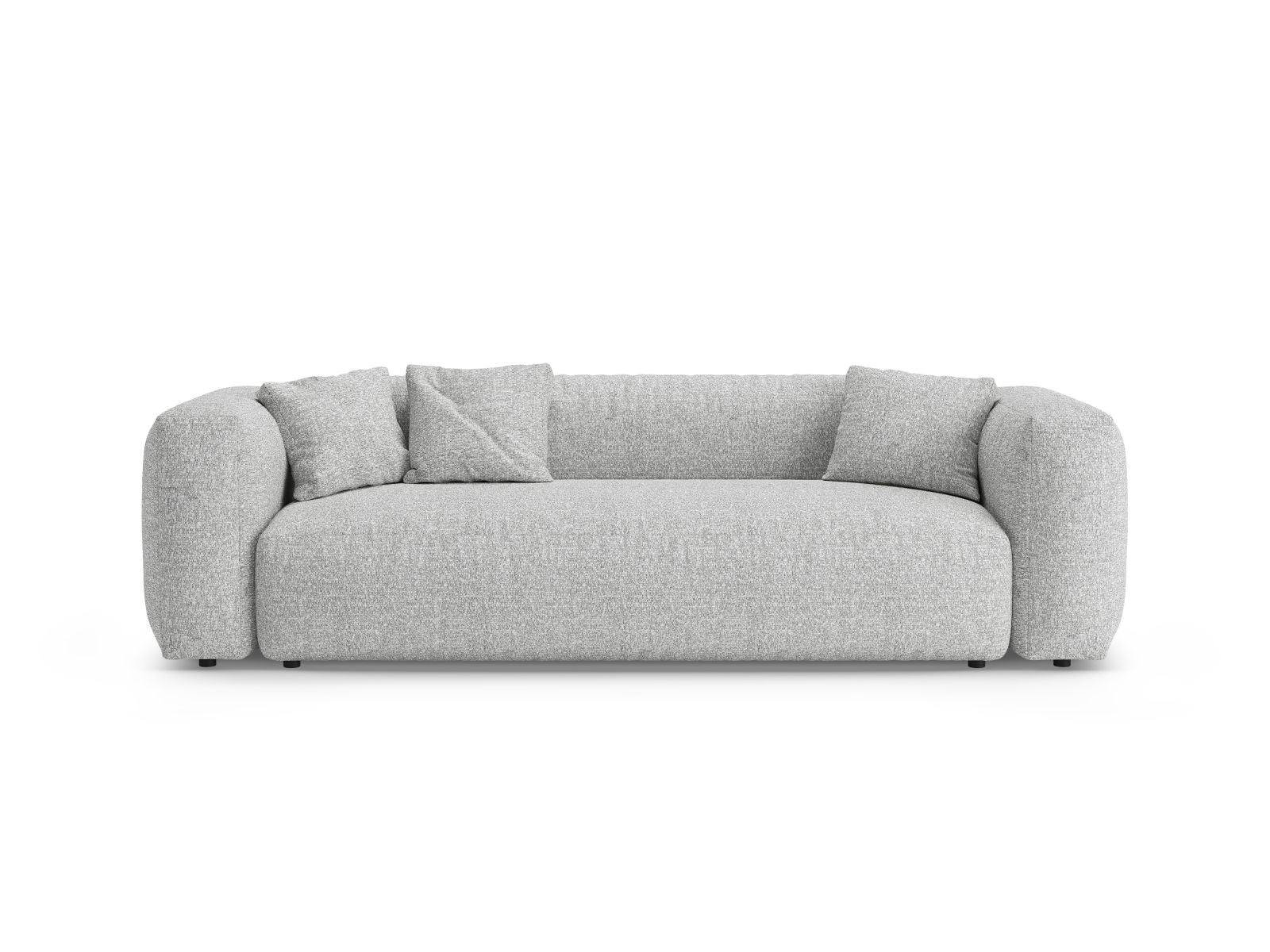 3-Sitzer Sofa mit Schlaffunktion Martina in Silver-Monet präsentiert im Onlineshop von KAQTU Design AG. Bettsofa ist von Micadoni