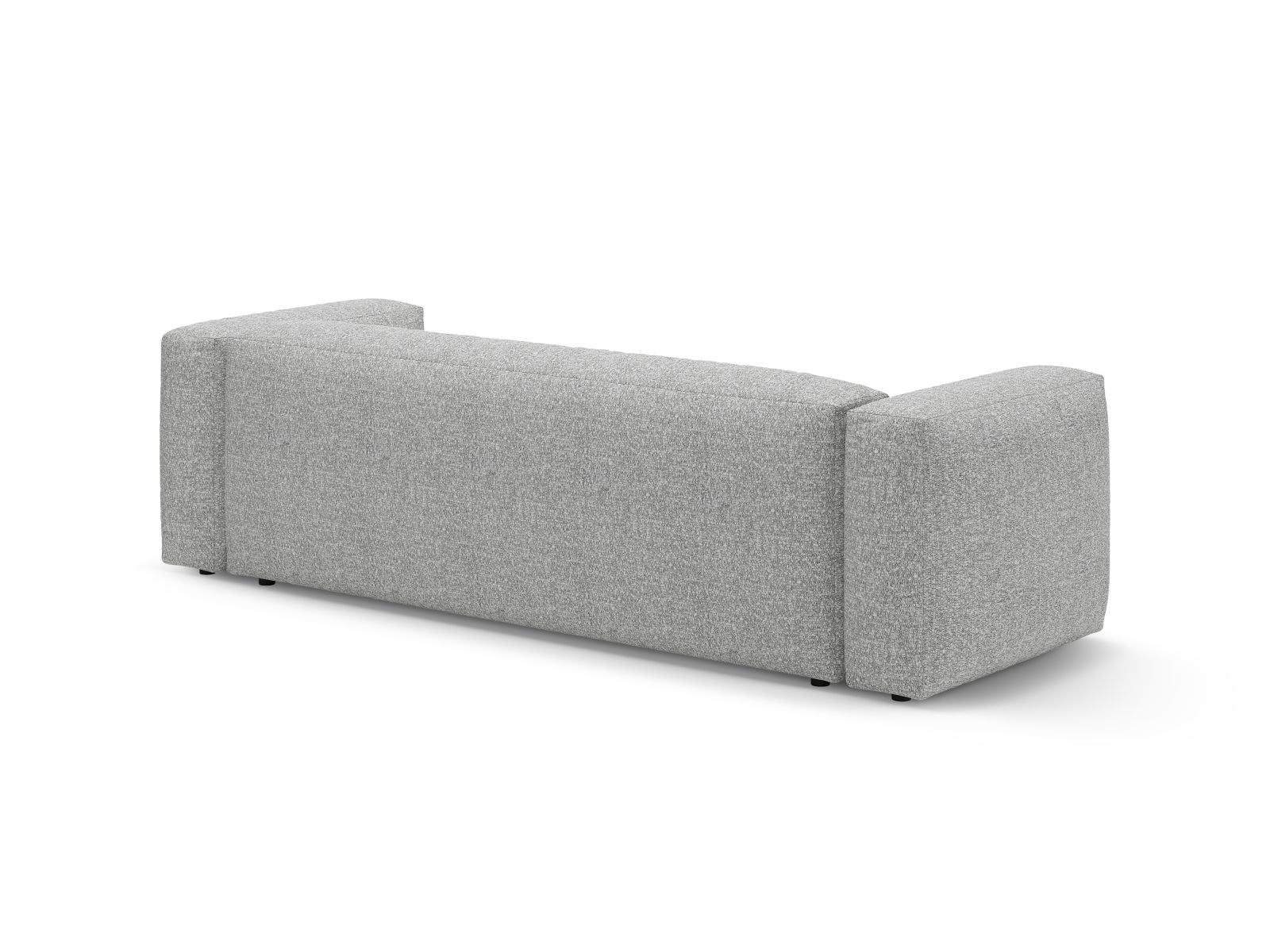 Elegantes 3-Sitzer Sofa Martina in Silver-Monet, ideal für entspannte Stunden und als praktisches Schlafsofa für Übernachtungsgäste.