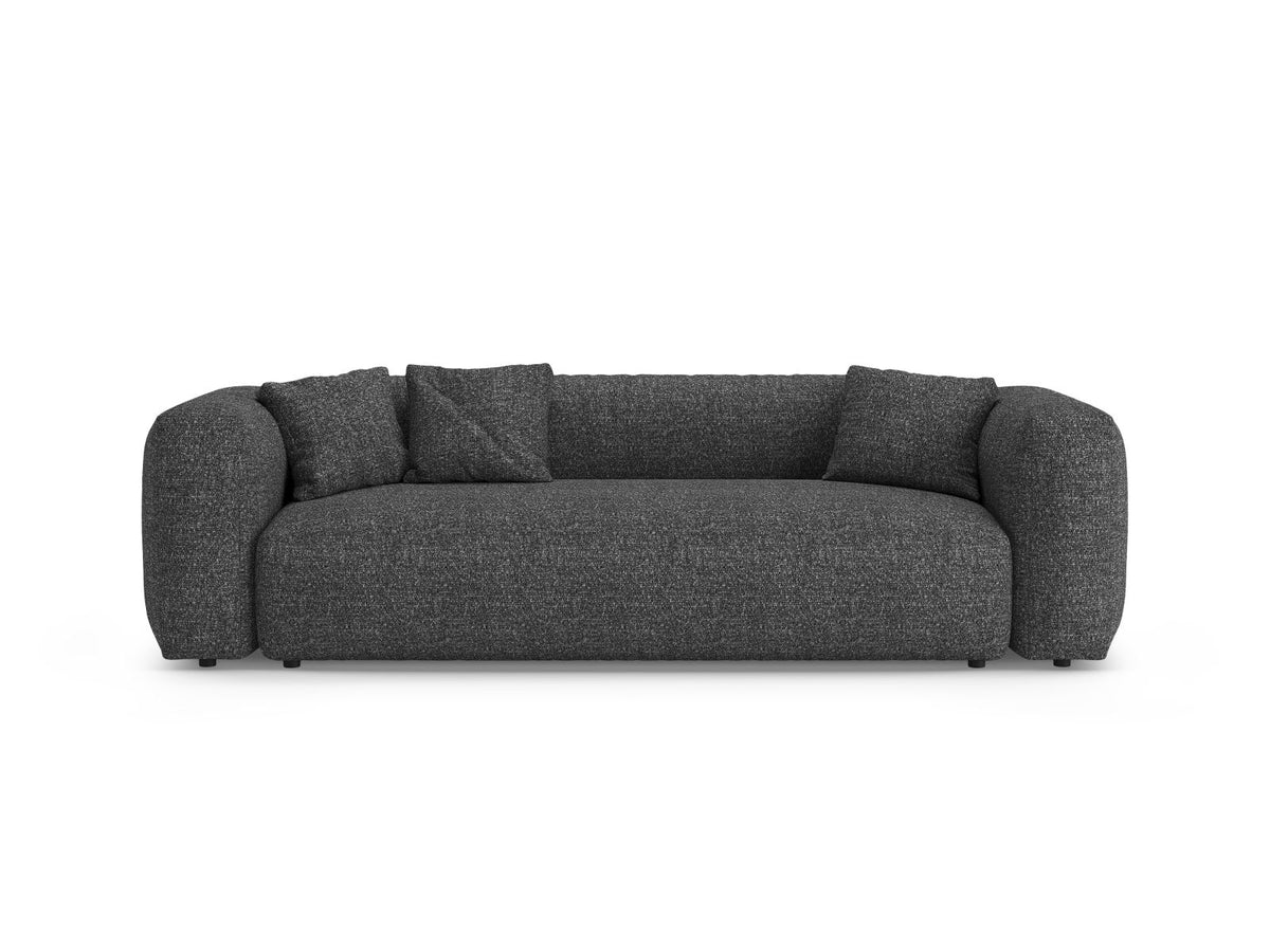 3-Sitzer Sofa mit Schlaffunktion Martina in Anthracite-Monet präsentiert im Onlineshop von KAQTU Design AG. Bettsofa ist von Micadoni