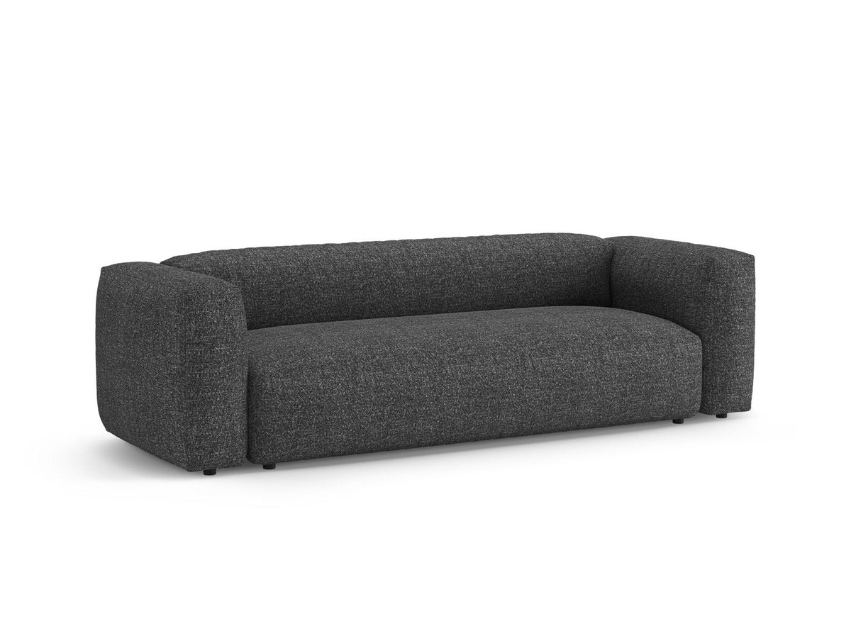 3-Sitzer Sofa mit Schlaffunktion Martina in Anthracite-Monet präsentiert im Onlineshop von KAQTU Design AG. Bettsofa ist von Micadoni