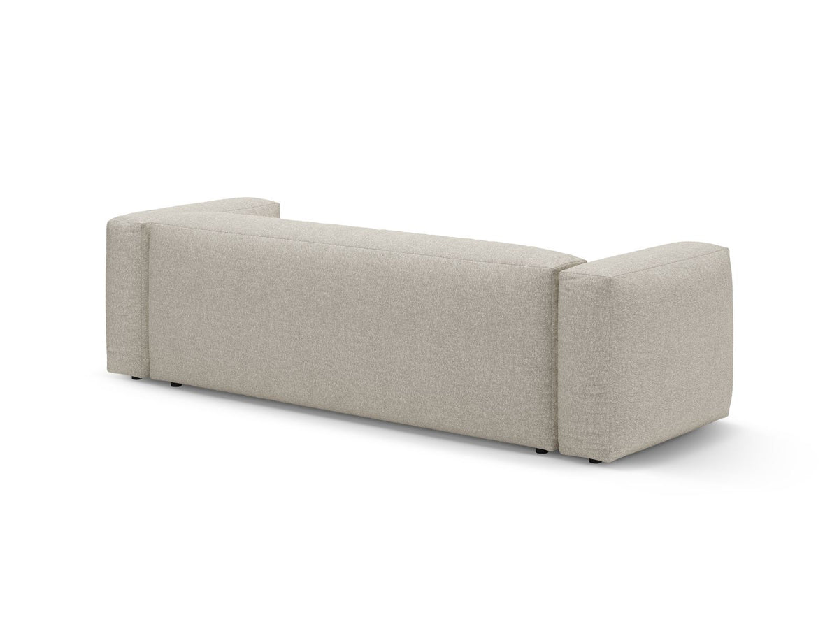 3-Sitzer Sofa mit Schlaffunktion Martina in Beige-Monet präsentiert im Onlineshop von KAQTU Design AG. Bettsofa ist von Micadoni