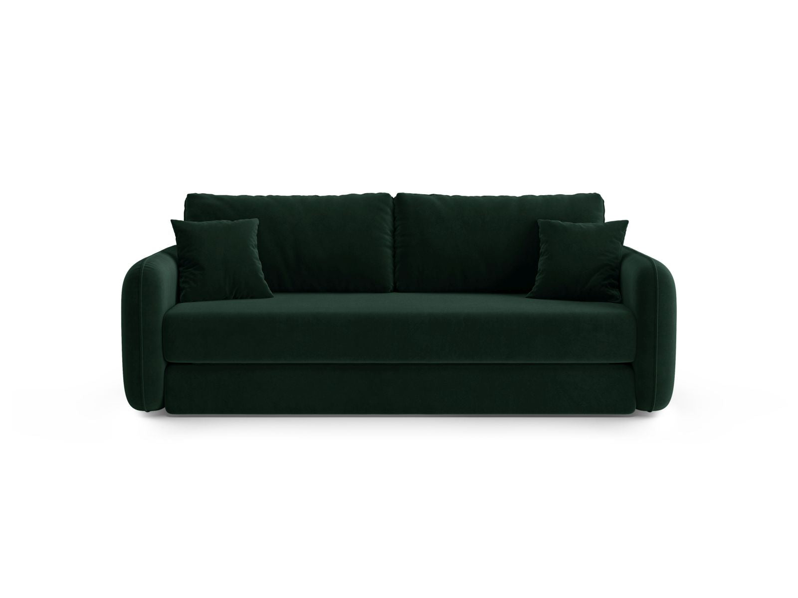 3-Sitzer Sofa mit Schlaffunktion Dormi in Bottle Green-Salvador präsentiert im Onlineshop von KAQTU Design AG. Bettsofa ist von Micadoni
