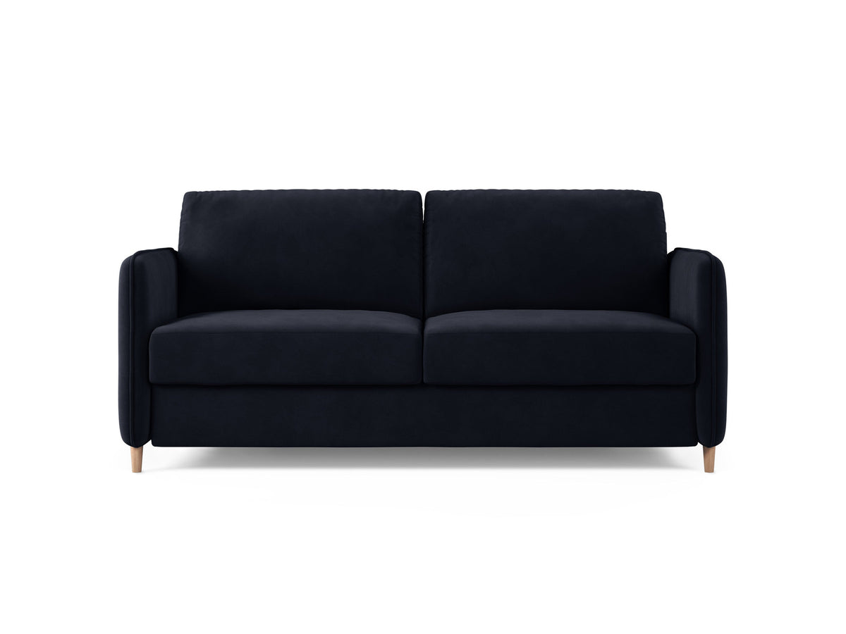 3-Sitzer Sofa mit Schlaffunktion Simo in Royal Blue-Salvador präsentiert im Onlineshop von KAQTU Design AG. Bettsofa ist von Micadoni