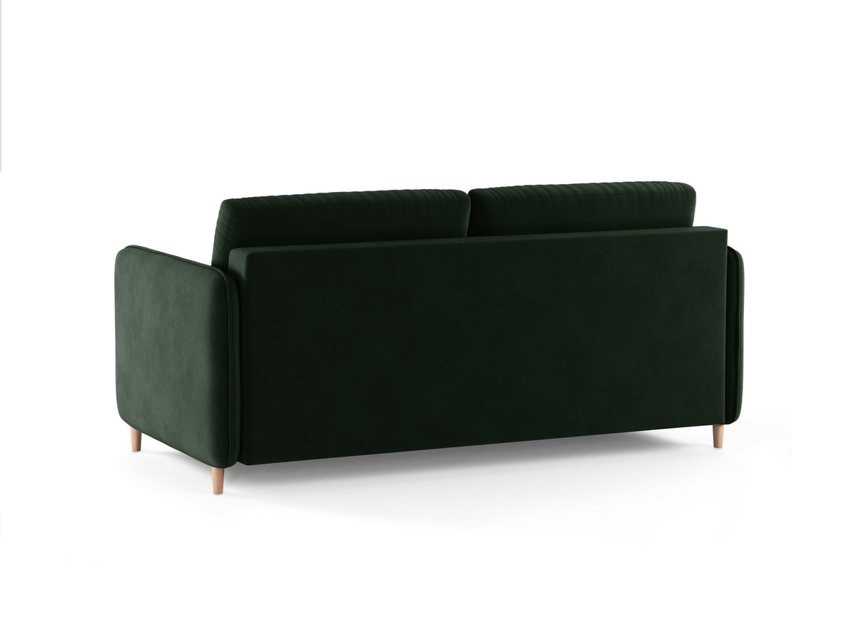 3-Sitzer Sofa mit Schlaffunktion Simo in Bottle Green-Salvador präsentiert im Onlineshop von KAQTU Design AG. Bettsofa ist von Micadoni