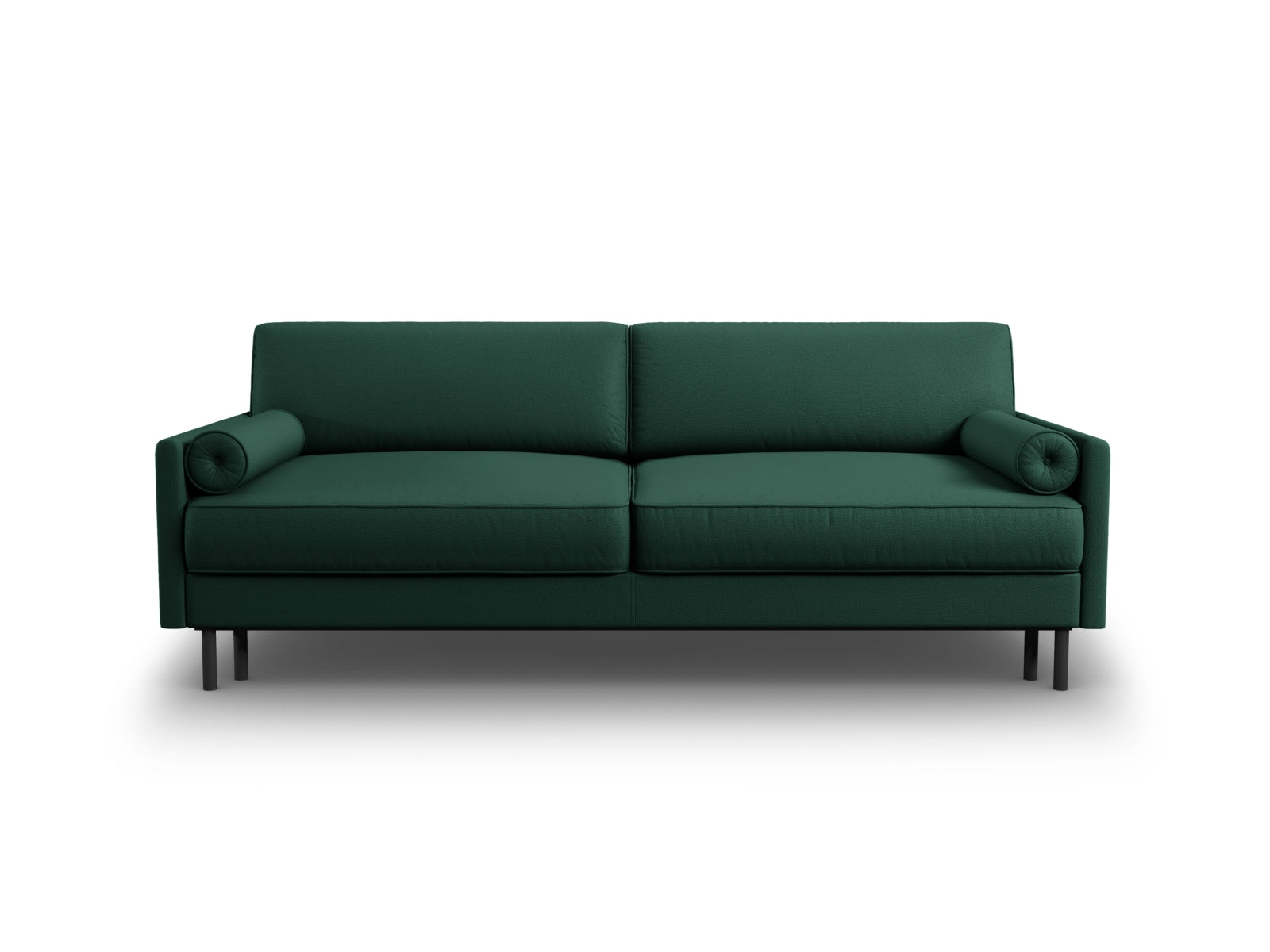Scott Sofa mit Schlaffunktion und Stauraum 3 Sitzer in Green-Megan präsentiert im Onlineshop von KAQTU Design AG. Bettsofa ist von Micadoni
