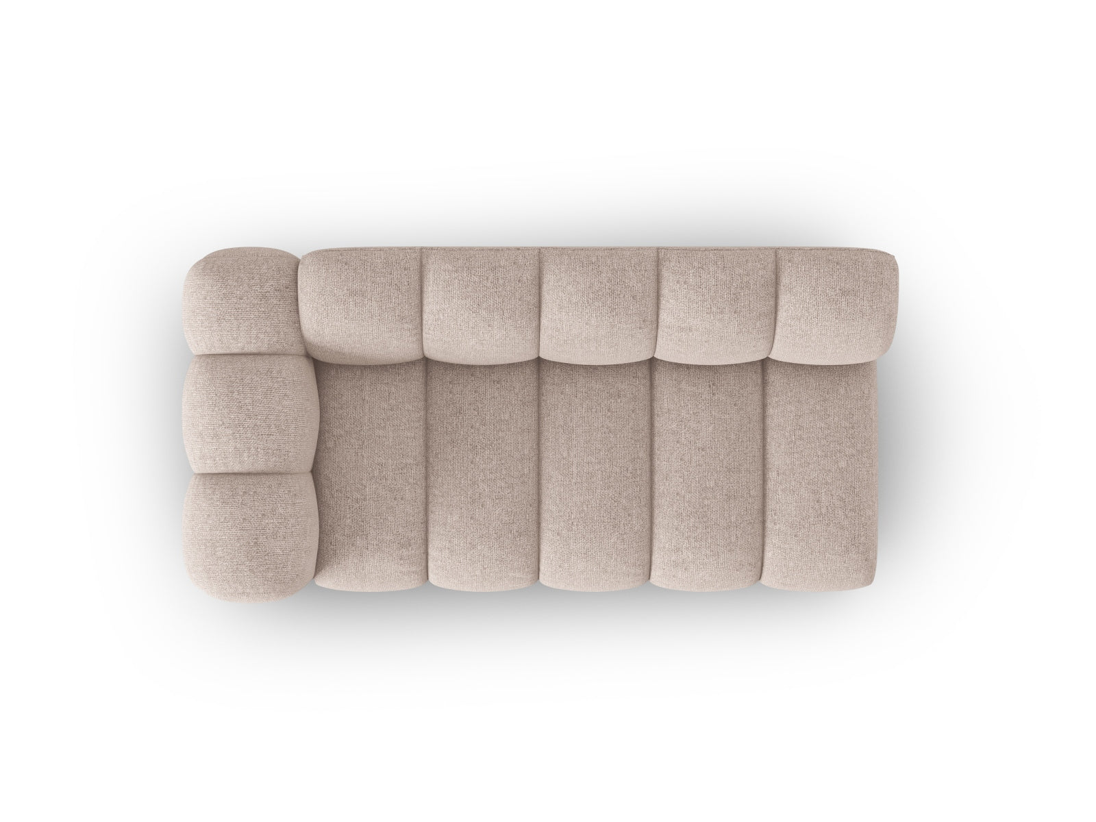 Lupine Modular Sofa links 3 Sitzer in Beige präsentiert im Onlineshop von KAQTU Design AG. Modulares Sofa ist von Micadoni