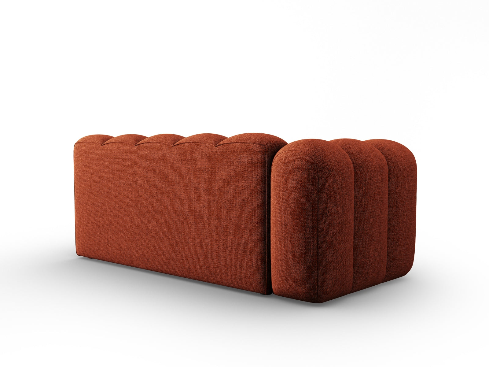 Lupine Modular Sofa links 3 Sitzer in Terracotta präsentiert im Onlineshop von KAQTU Design AG. Modulares Sofa ist von Micadoni