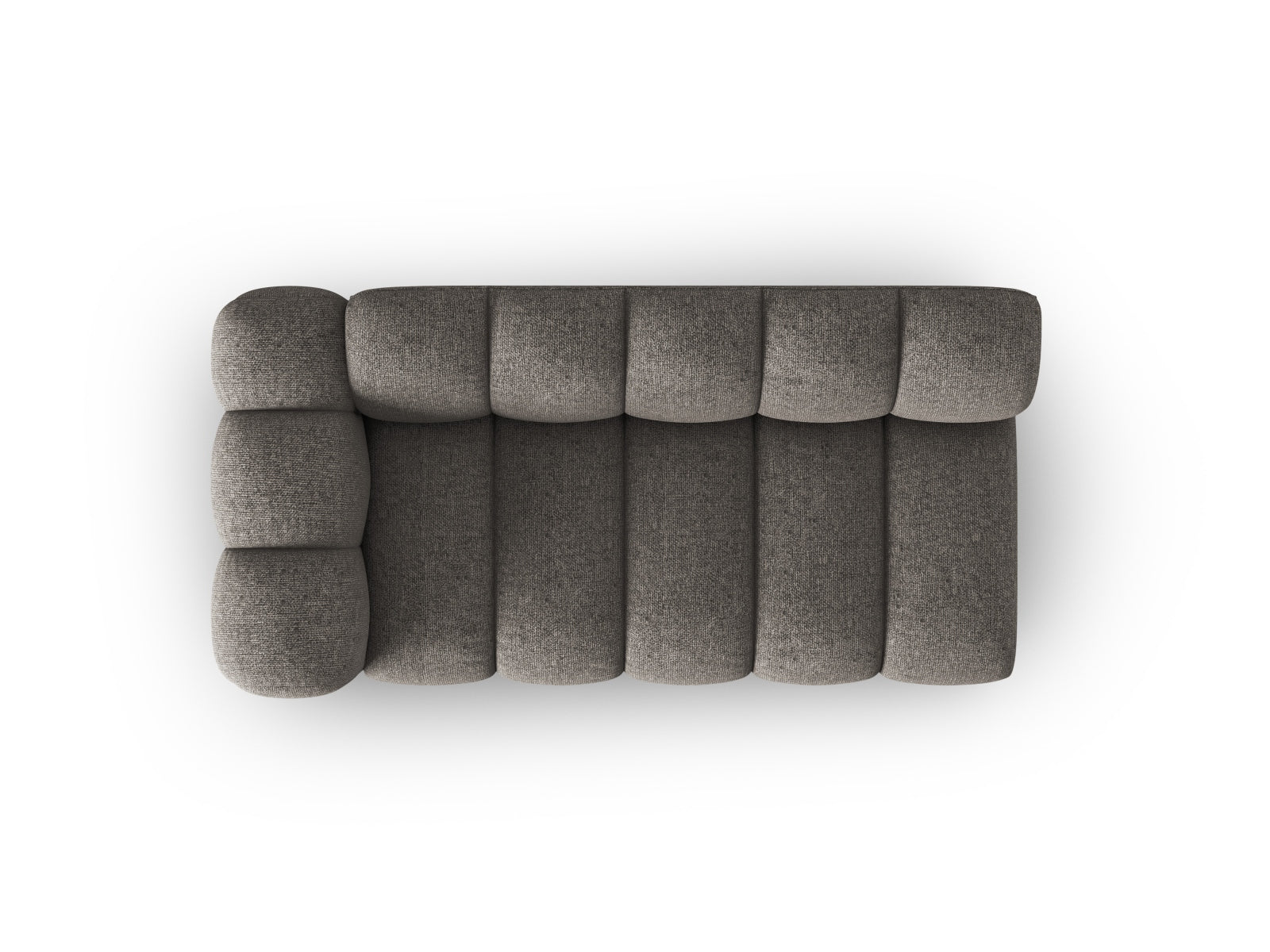 Lupine Modular Sofa links 3 Sitzer in Grey präsentiert im Onlineshop von KAQTU Design AG. Modulares Sofa ist von Micadoni