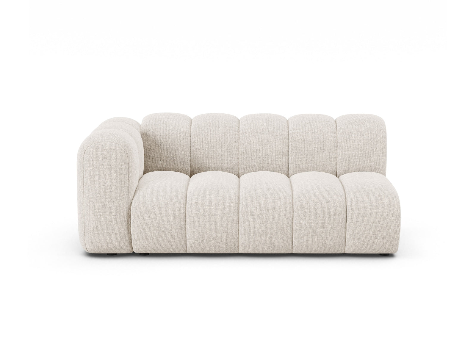 Lupine Modular Sofa links 3 Sitzer in Light Beige-Eden präsentiert im Onlineshop von KAQTU Design AG. Modulares Sofa ist von Micadoni