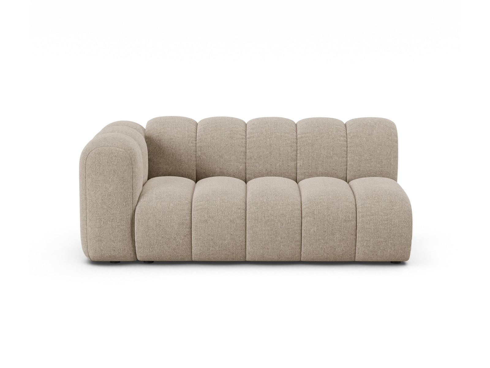 Lupine Modular Sofa links 3 Sitzer in Dark Beige präsentiert im Onlineshop von KAQTU Design AG. Modulares Sofa ist von Micadoni