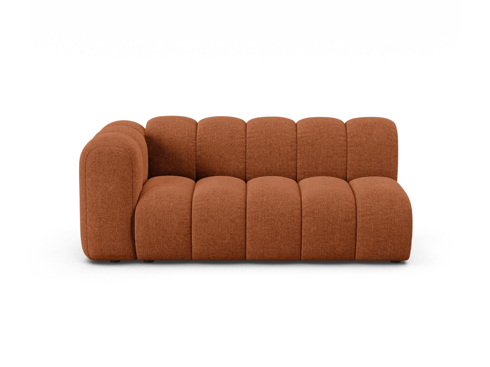 Lupine Modular Sofa links 3 Sitzer in Brick präsentiert im Onlineshop von KAQTU Design AG. Modulares Sofa ist von Micadoni