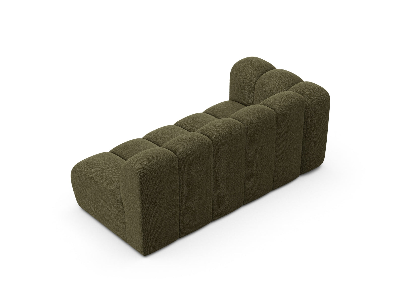Modernes Lupine Modular Sofa links 3 Sitzer in Green-Eden, perfekt für gemütliche und stilvolle Wohnambiente von Micadoni.