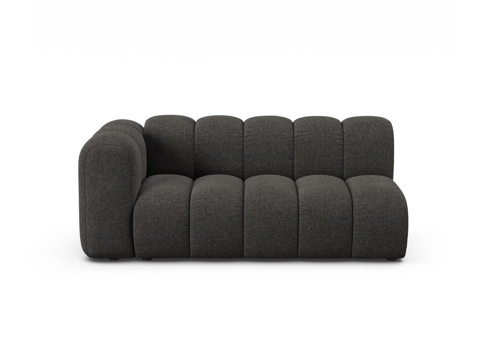 Lupine Modular Sofa links 3 Sitzer in Dark Grey präsentiert im Onlineshop von KAQTU Design AG. Modulares Sofa ist von Micadoni