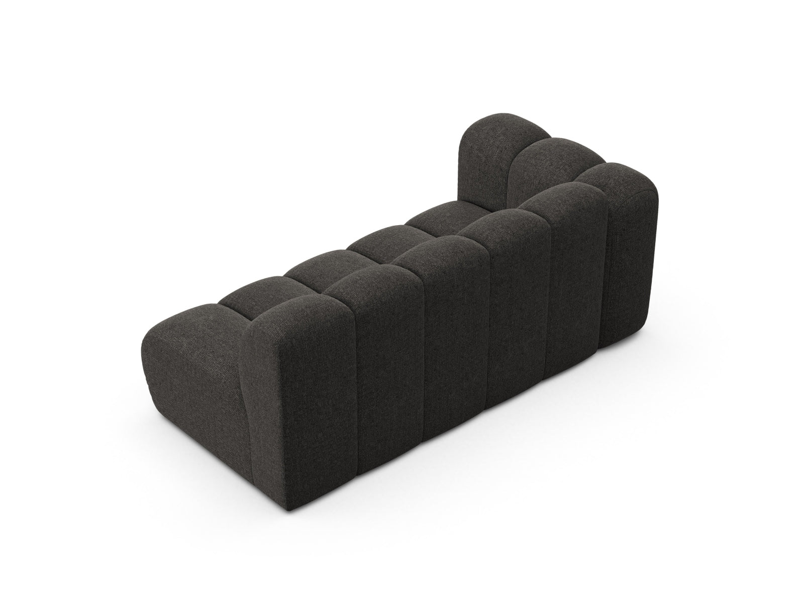 Lupine Modular Sofa links 3 Sitzer in Dark Grey präsentiert im Onlineshop von KAQTU Design AG. Modulares Sofa ist von Micadoni