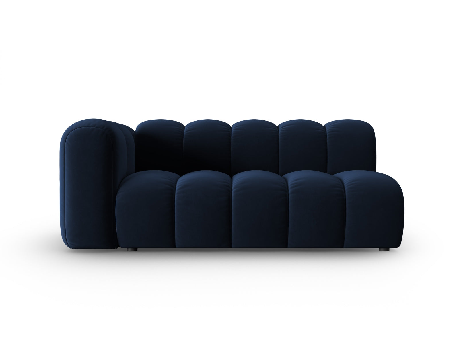 Lupine Velour links Modular Sofa 3 Sitzer in Royal Blue-Salvador präsentiert im Onlineshop von KAQTU Design AG. Modulares Sofa ist von Micadoni