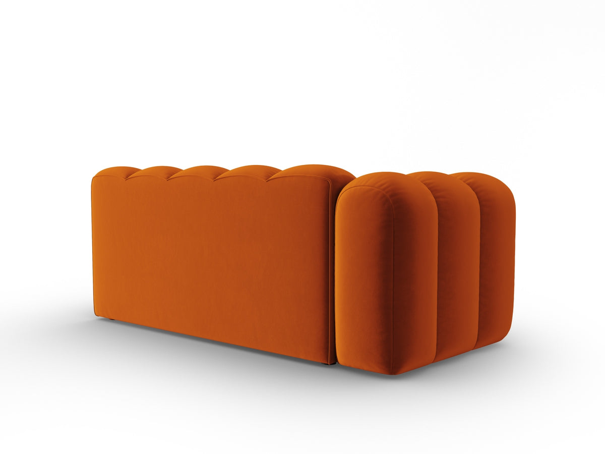 Lupine Velour links Modular Sofa 3 Sitzer in Terracotta-Salvador präsentiert im Onlineshop von KAQTU Design AG. Modulares Sofa ist von Micadoni