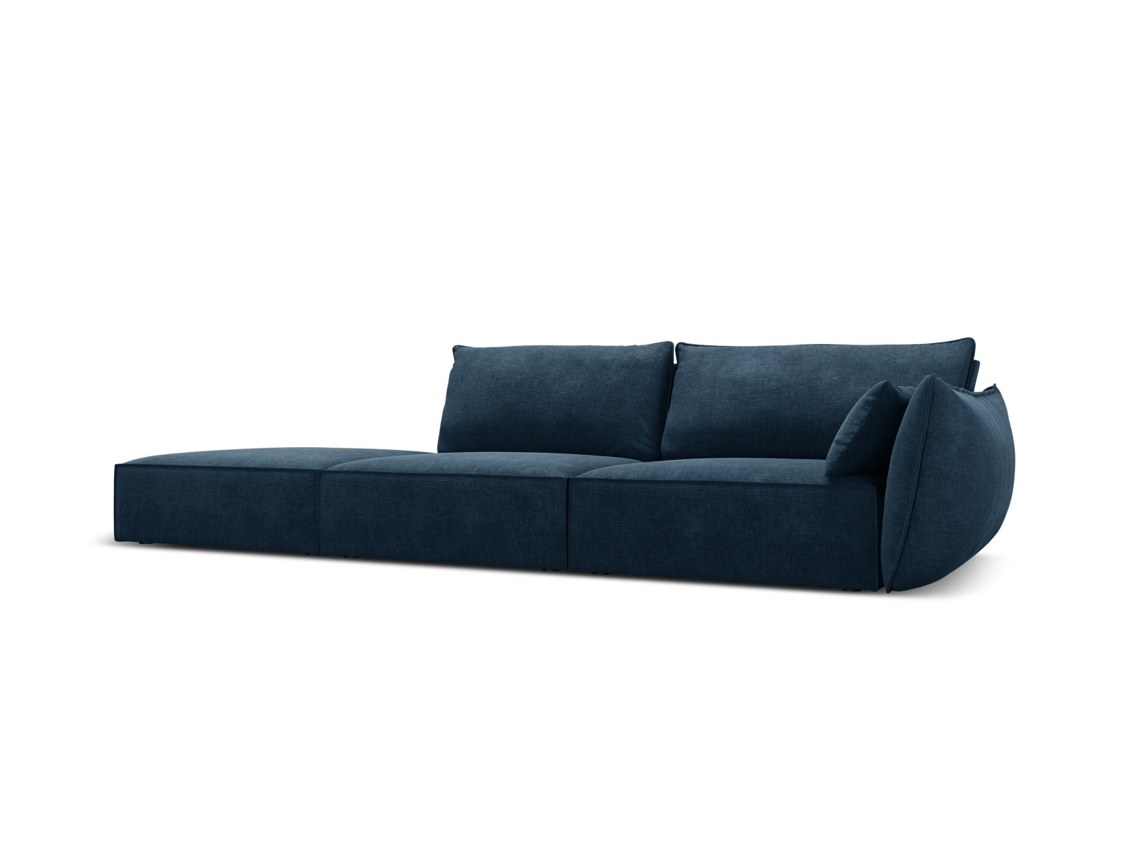 Entdecken Sie das stilvolle Kaelle Sofa links 4 Sitzer von Micadoni – Komfort und Eleganz für Ihr Wohnzimmer. Ideal für gesellige Abende!