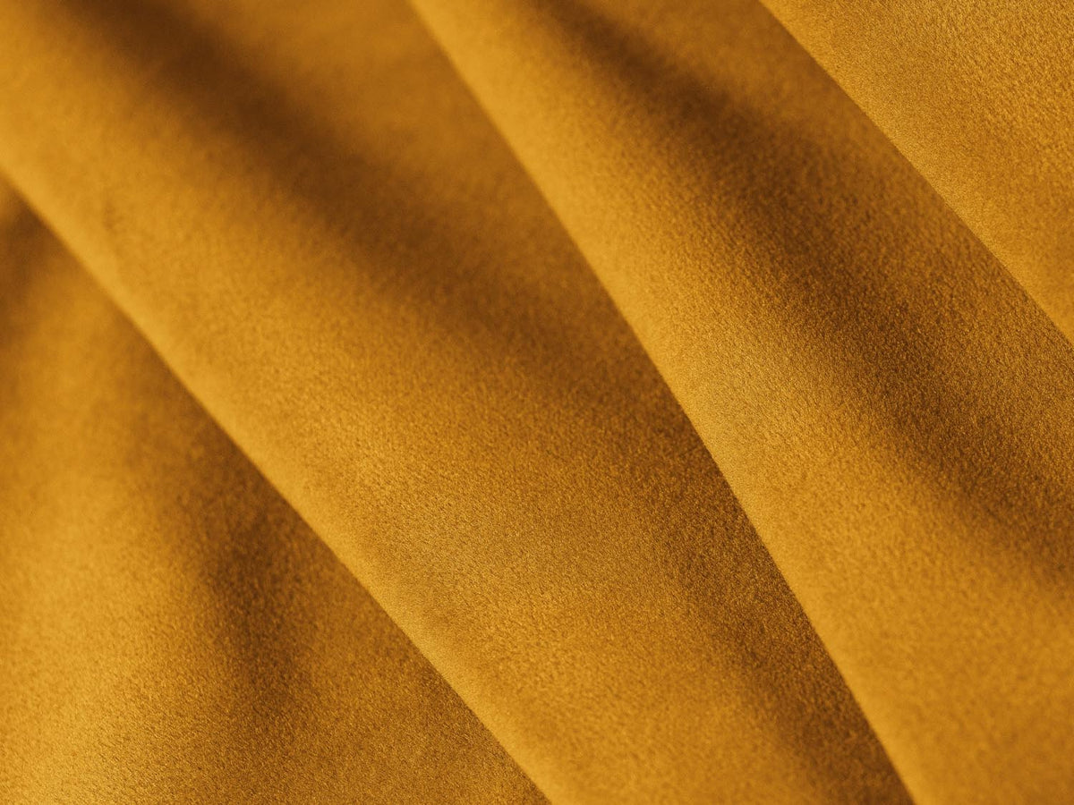 Kaelle Velour Sofa links 4 Sitzer in Yellow-Bluvel präsentiert im Onlineshop von KAQTU Design AG. L-Sofa links ist von Micadoni