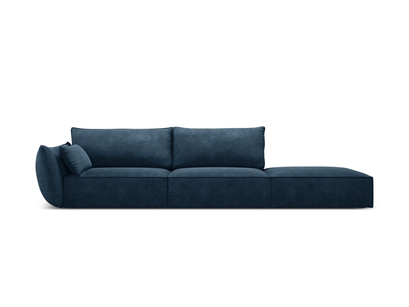 Kaelle Sofa rechts 4 Sitzer in Royal Blue präsentiert im Onlineshop von KAQTU Design AG. L-Sofa rechts ist von Micadoni