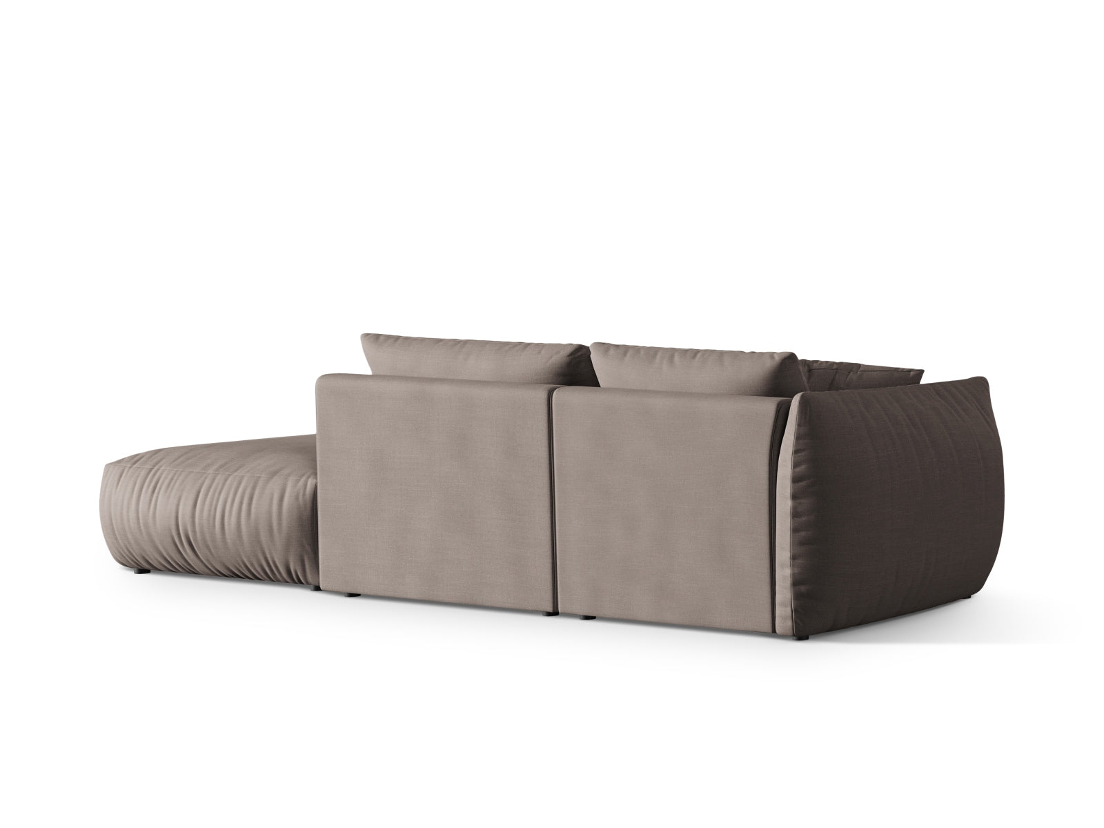 Elegantes Chris Modular Sofa in Warm Grey, 3-Sitzer, rechtsseitig, ideal für stilvolle und komfortable Wohnräume.