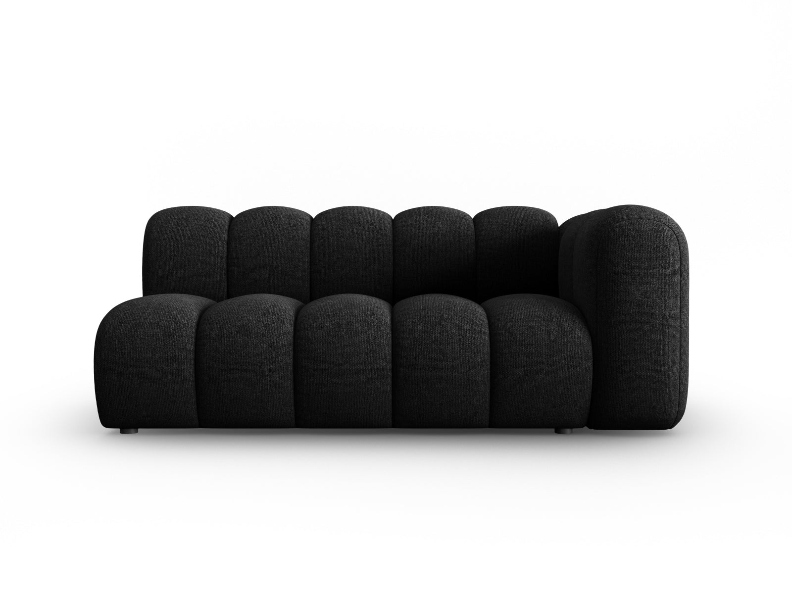 Lupine Modular Sofa rechts 3 Sitzer in Black präsentiert im Onlineshop von KAQTU Design AG. Modulares Sofa ist von Micadoni