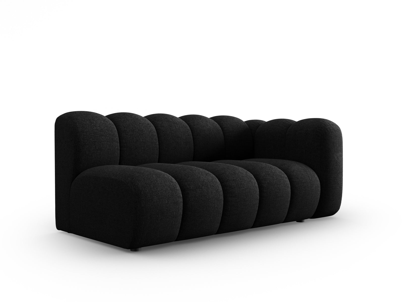 Lupine Modular Sofa rechts 3 Sitzer in Black präsentiert im Onlineshop von KAQTU Design AG. Modulares Sofa ist von Micadoni