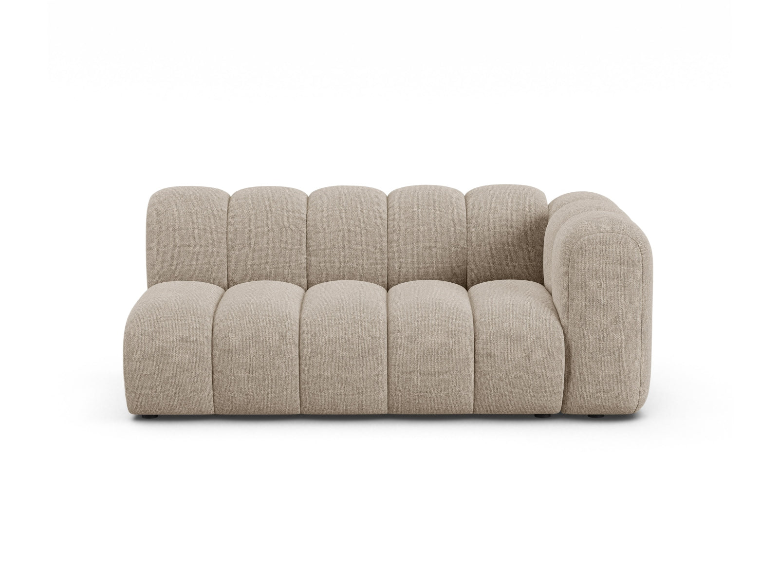 Lupine Modular Sofa rechts 3 Sitzer in Dark Beige-Eden präsentiert im Onlineshop von KAQTU Design AG. Modulares Sofa ist von Micadoni
