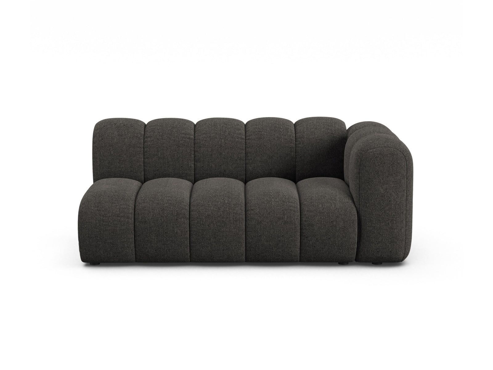 Lupine Modular Sofa rechts 3 Sitzer in Dark Grey präsentiert im Onlineshop von KAQTU Design AG. Modulares Sofa ist von Micadoni
