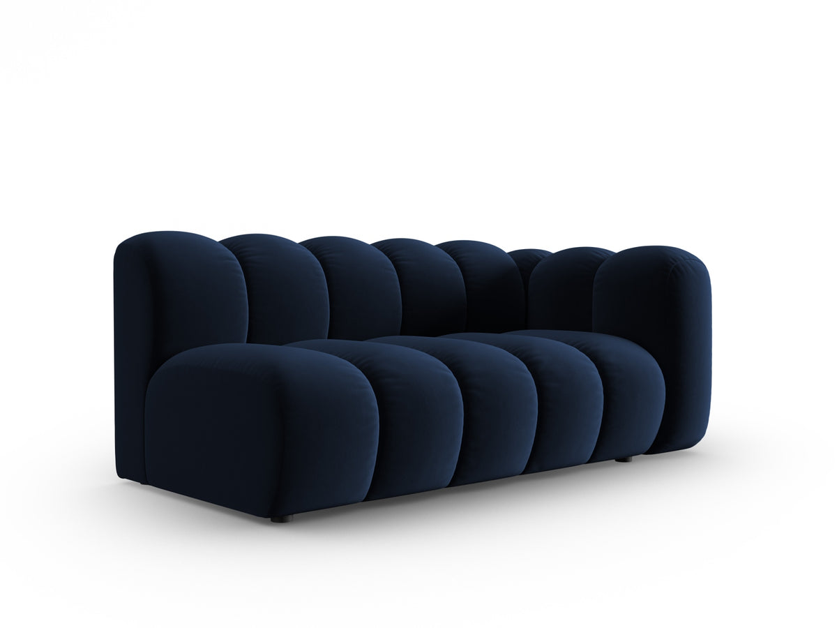 Lupine Velour Modular Sofa rechts 3 Sitzer in Royal Blue-Salvador präsentiert im Onlineshop von KAQTU Design AG. Modulares Sofa ist von Micadoni