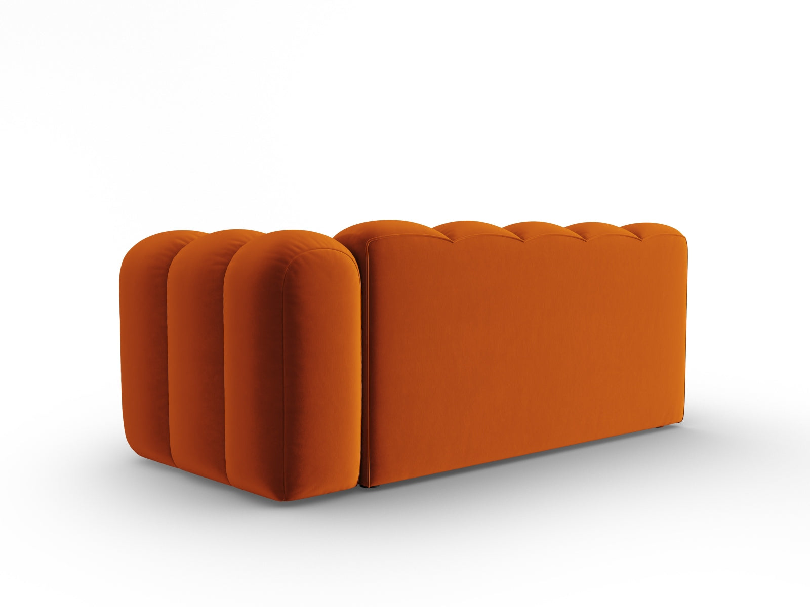 Lupine Velour Modular Sofa rechts 3 Sitzer in Terracotta-Salvador präsentiert im Onlineshop von KAQTU Design AG. Modulares Sofa ist von Micadoni
