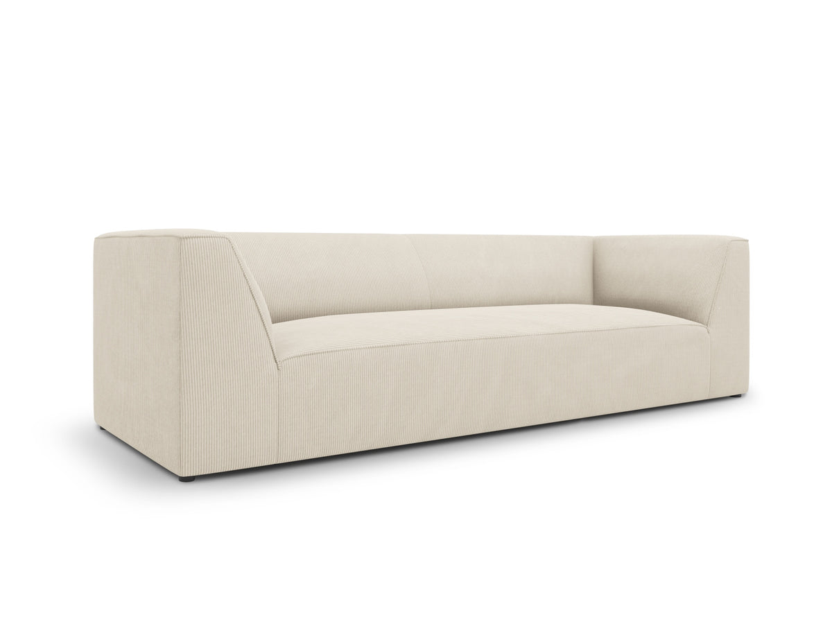 Ruby Sofa 3 Sitzer in Light Beige-Scala präsentiert im Onlineshop von KAQTU Design AG. 3er Sofa ist von Micadoni