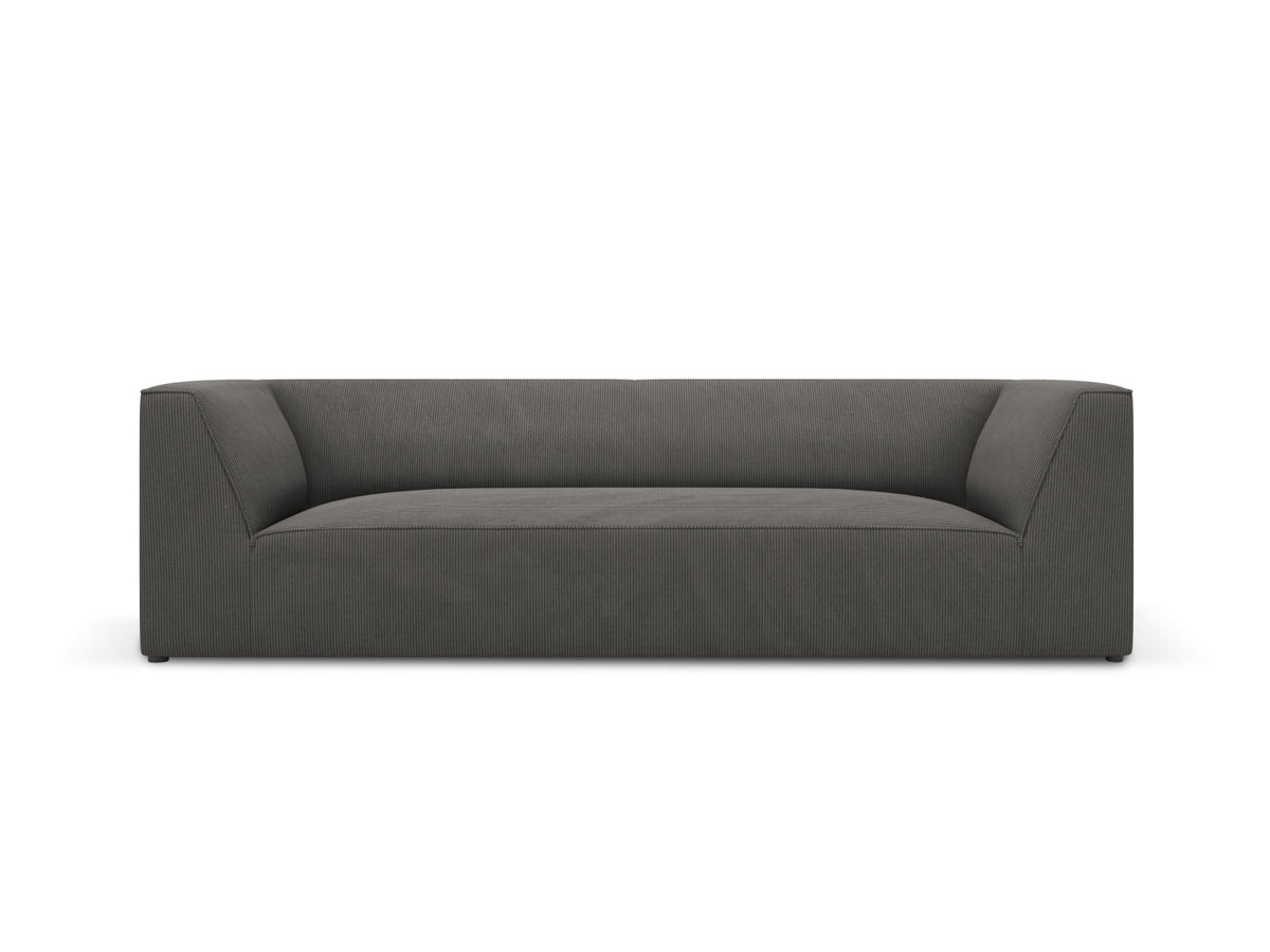 Ruby Sofa 3 Sitzer in Dark Grey-Scala präsentiert im Onlineshop von KAQTU Design AG. 3er Sofa ist von Micadoni