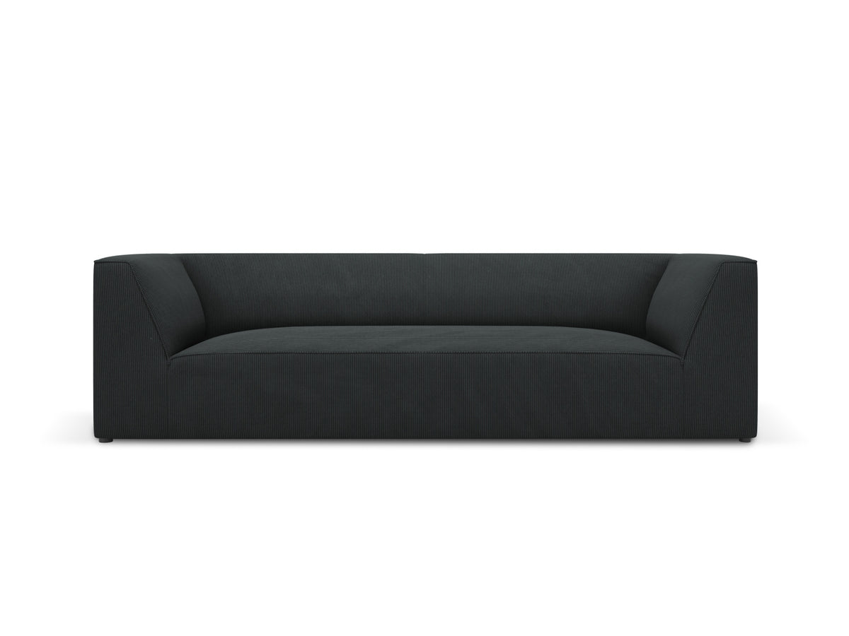 Ruby Sofa 3 Sitzer in Black-Scala präsentiert im Onlineshop von KAQTU Design AG. 3er Sofa ist von Micadoni