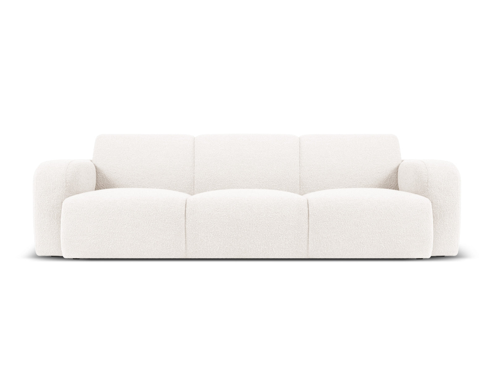Molino Boucle Sofa 3 Sitzer in White präsentiert im Onlineshop von KAQTU Design AG. 3er Sofa ist von Micadoni