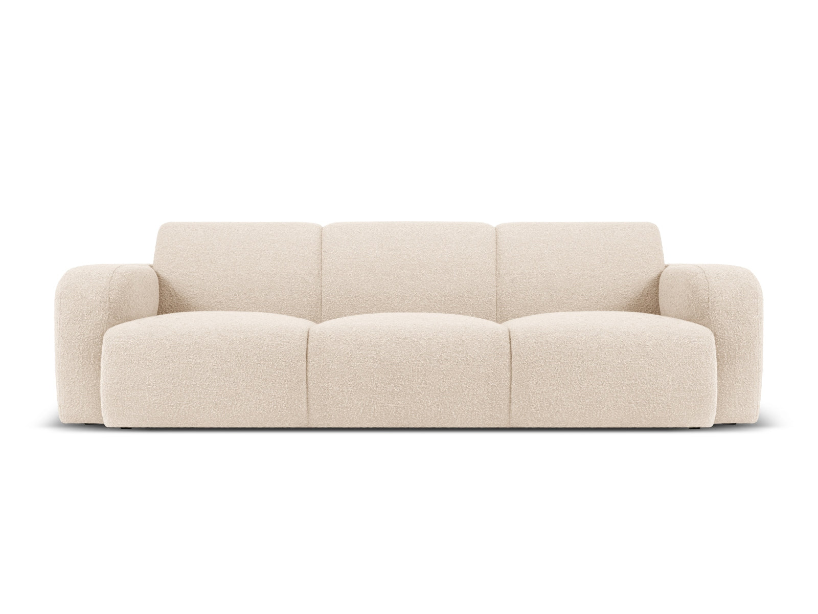 Molino Boucle Sofa 3 Sitzer in Beige präsentiert im Onlineshop von KAQTU Design AG. 3er Sofa ist von Micadoni