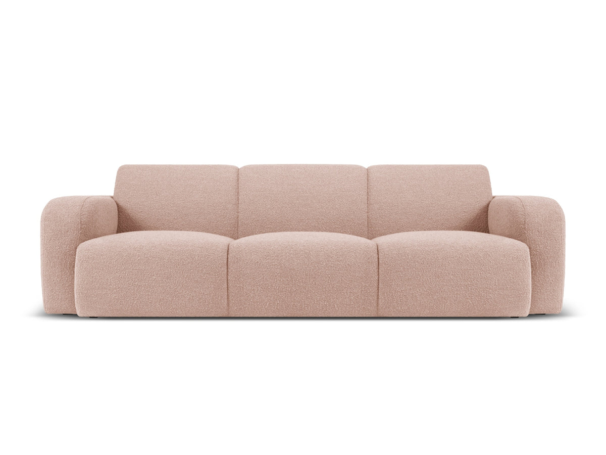 Molino Boucle Sofa 3 Sitzer in Powder Pink-Baloo präsentiert im Onlineshop von KAQTU Design AG. 3er Sofa ist von Micadoni