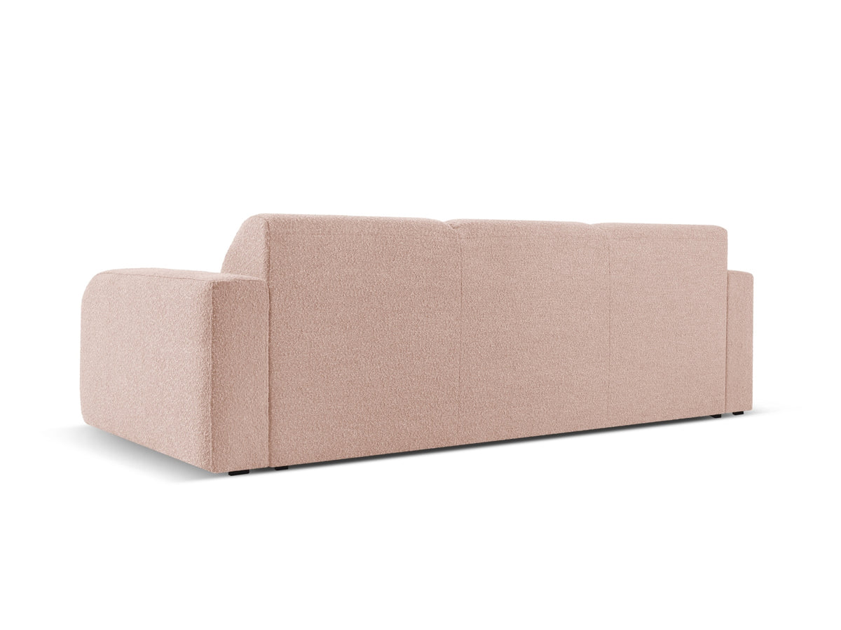 Molino Boucle Sofa 3 Sitzer in Powder Pink-Baloo präsentiert im Onlineshop von KAQTU Design AG. 3er Sofa ist von Micadoni