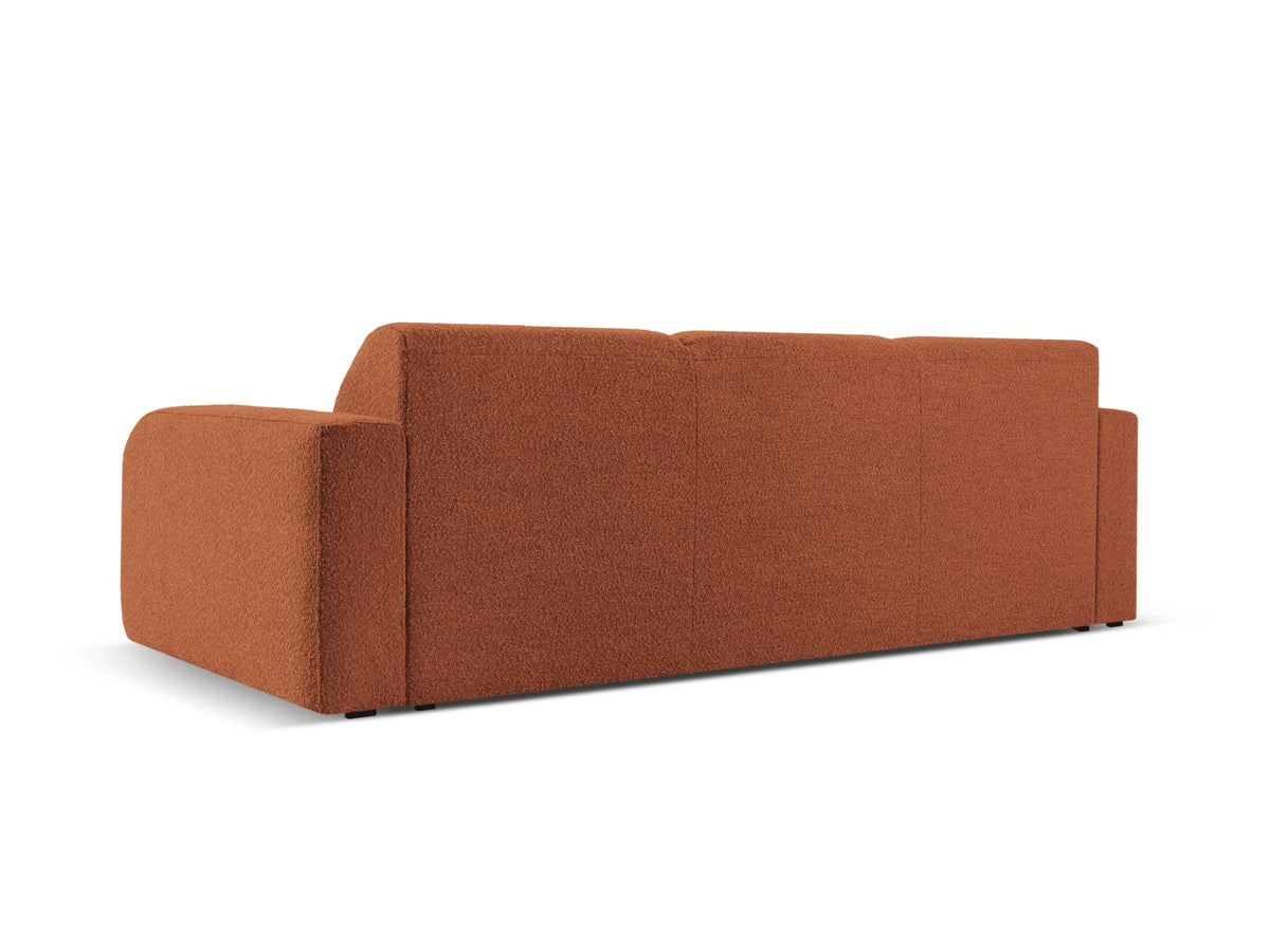 Molino Boucle Sofa 3 Sitzer in Terracotta-Baloo präsentiert im Onlineshop von KAQTU Design AG. 3er Sofa ist von Micadoni