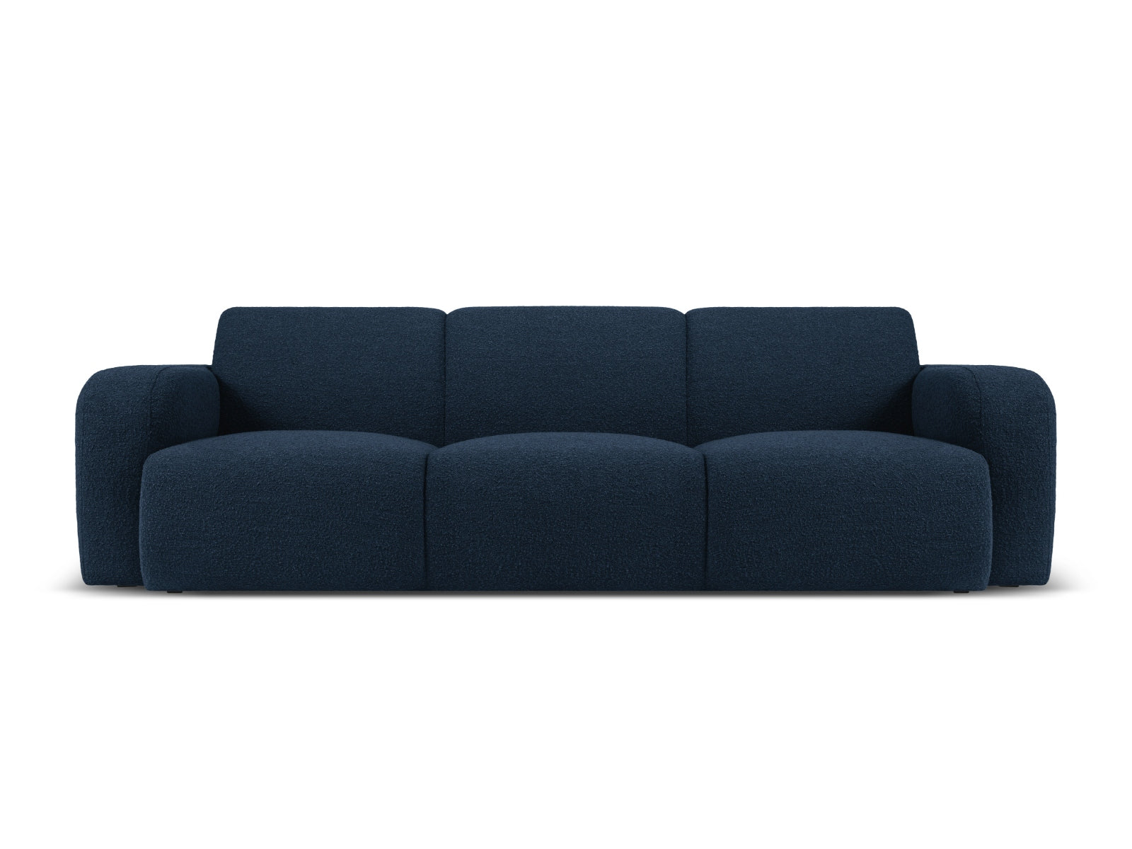 Molino Boucle Sofa 3 Sitzer in Dark Blue präsentiert im Onlineshop von KAQTU Design AG. 3er Sofa ist von Micadoni