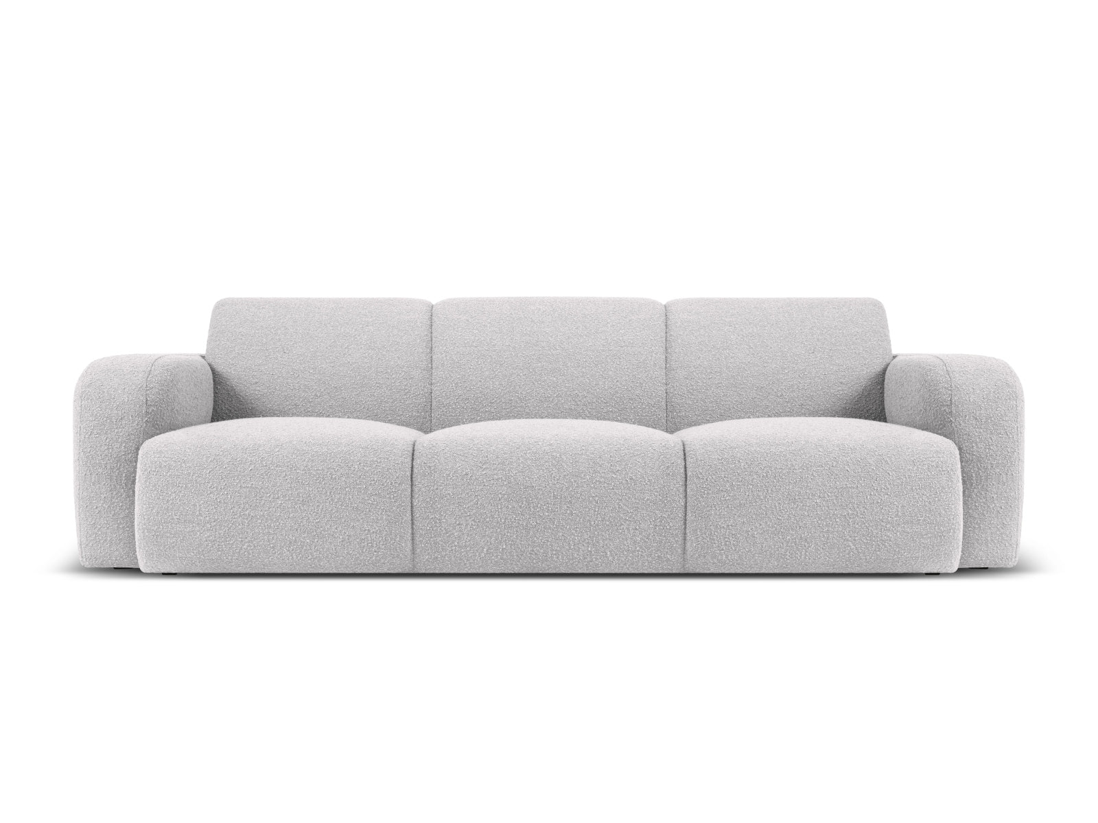 Molino Boucle Sofa 3 Sitzer in Light Grey präsentiert im Onlineshop von KAQTU Design AG. 3er Sofa ist von Micadoni