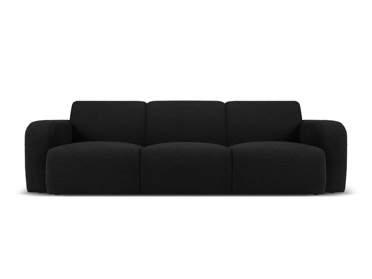 Molino Boucle Sofa 3 Sitzer in Black-Baloo präsentiert im Onlineshop von KAQTU Design AG. 3er Sofa ist von Micadoni